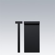 Axyl Greet Bollard — AXYL GREETB H580 DE 56L 927 A/S HFX BK